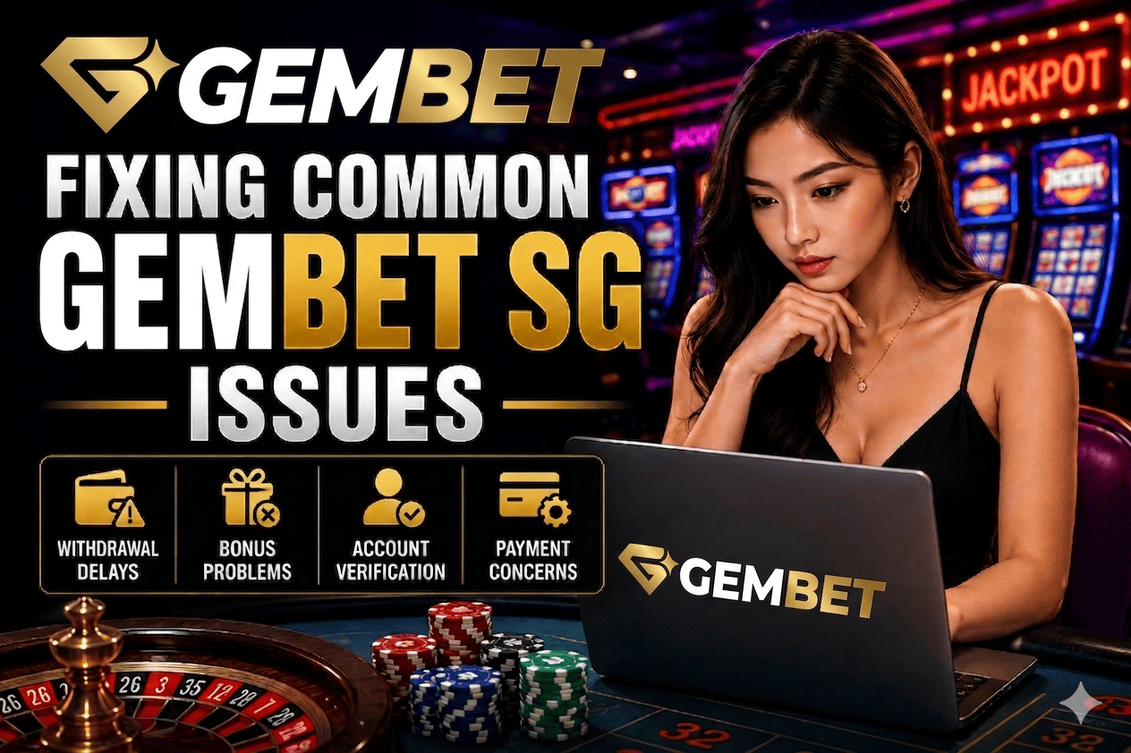 Gembet help guide for fixing common Gembet SG issues