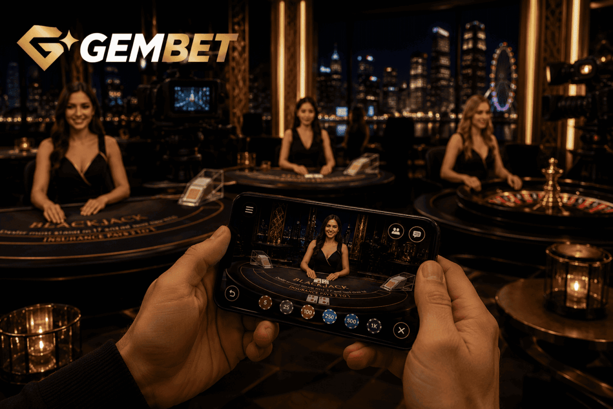 Evolution Gaming live casino experience with real dealers for Singapore players