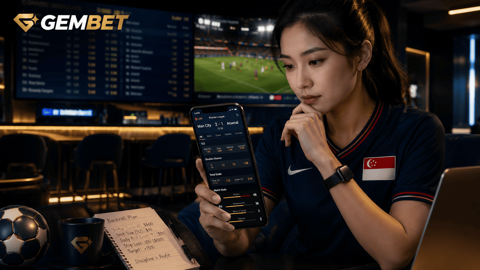 Advanced soccer betting strategies for Singapore users