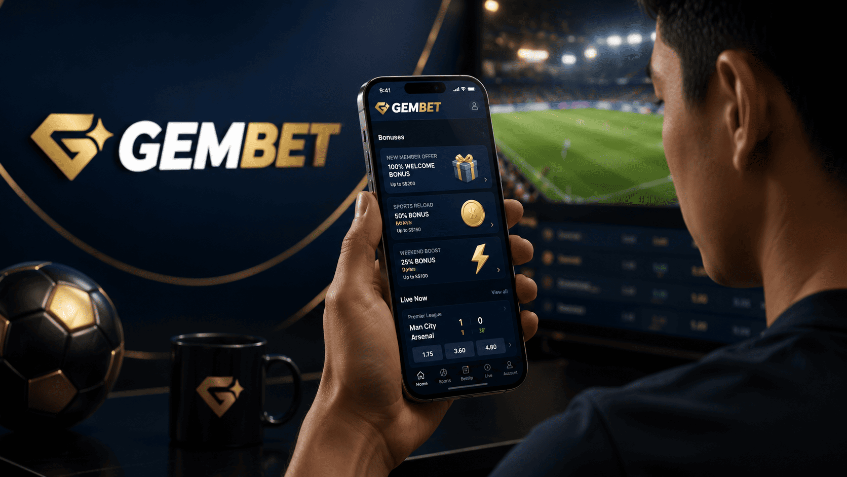 Sportsbook bonuses guide for Gembet users in Singapore