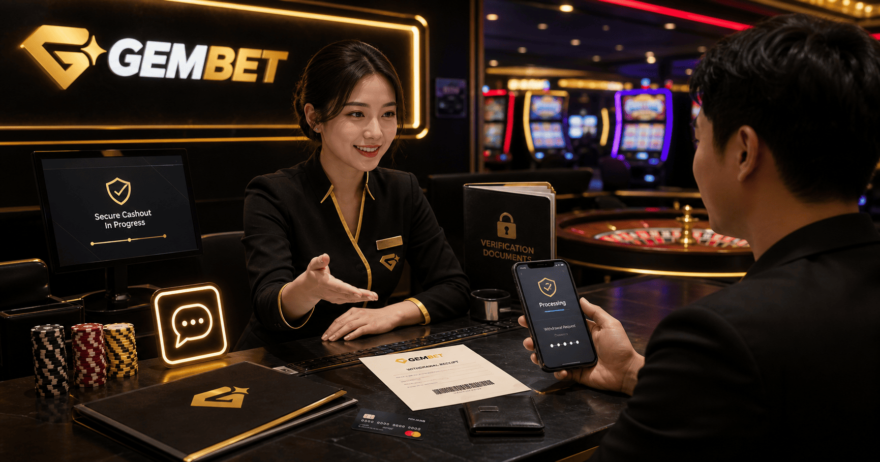 Gembet casino Singapore withdrawal guide