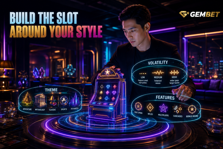 Slot guide for themes volatility and features