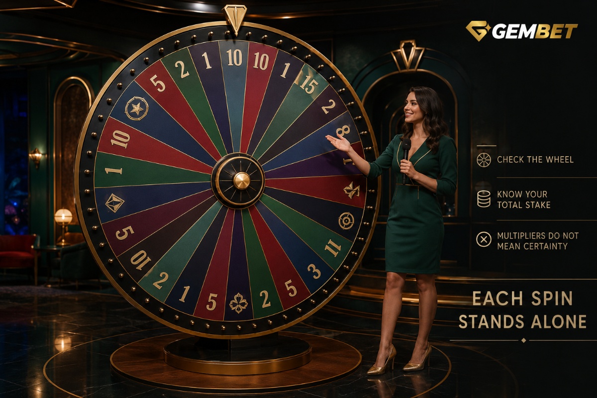 Crazy Time live wheel game guide with numbered betting sections